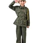 Indian Army Soldier Profession Community Helper Kids Fancy Dress Costume