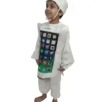 Mobile Phone Digital India Kids Fancy Dress Costume