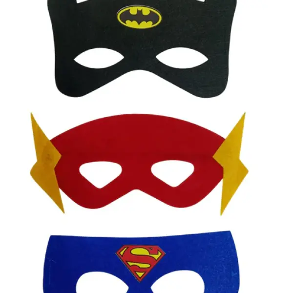 Superhero Felt Eye Masks.