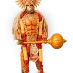 Bahubali Hanuman Dress with Accesories,